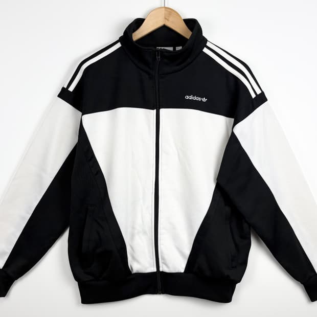 아디다스 오레오 배색 클래식 트랙탑 져지