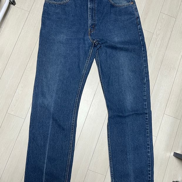 90s메이드인USA리바이스505진청데님팬츠 36x32