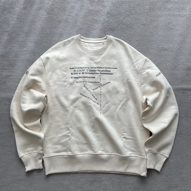블레스 멀티걸렉션 스웻셔츠