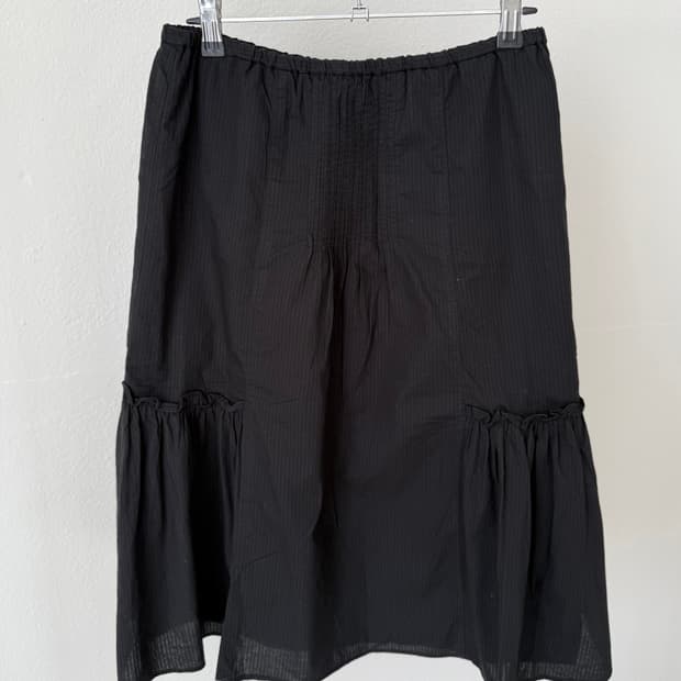 빈티지 미디 스커트