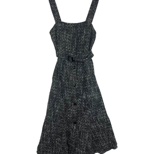 Hudson honey 트위드 뷔스티에 원피스 M