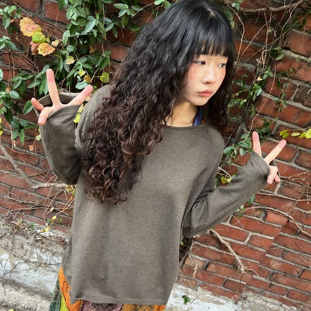 Titicaca 코코아 니트