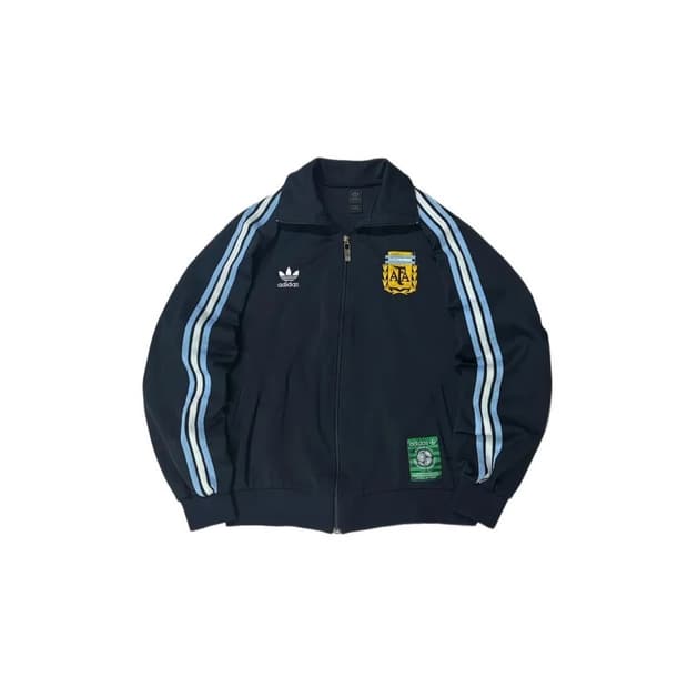 아디다스 파이어버드 아르헨티나 마라도나 신의손 트랙탑 져지