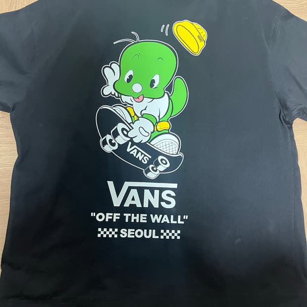 반스 둘리 반팔 S