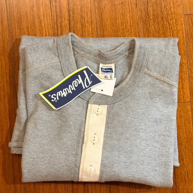 (XL) 페로우즈 헨리넥 긴팔 새제품 PHERROW'S