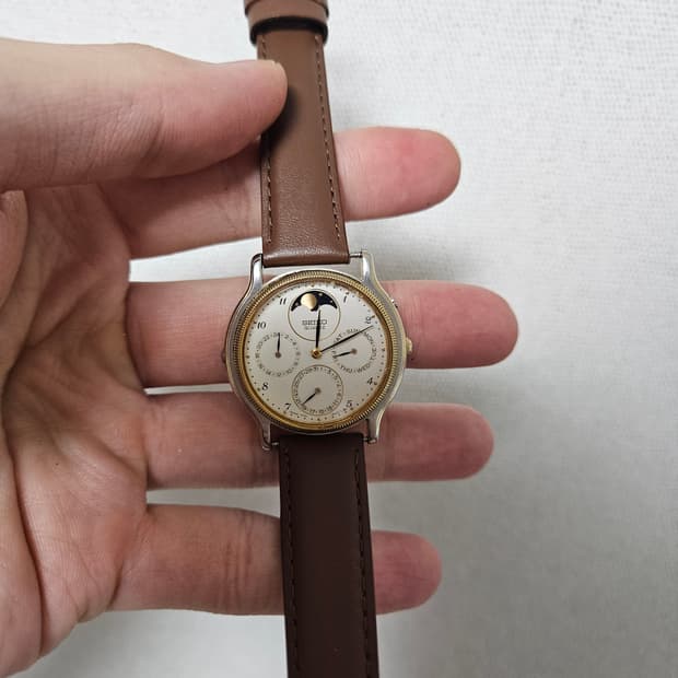 [오버홀완료] Seiko Moonphase 7F38-6190 문페이즈