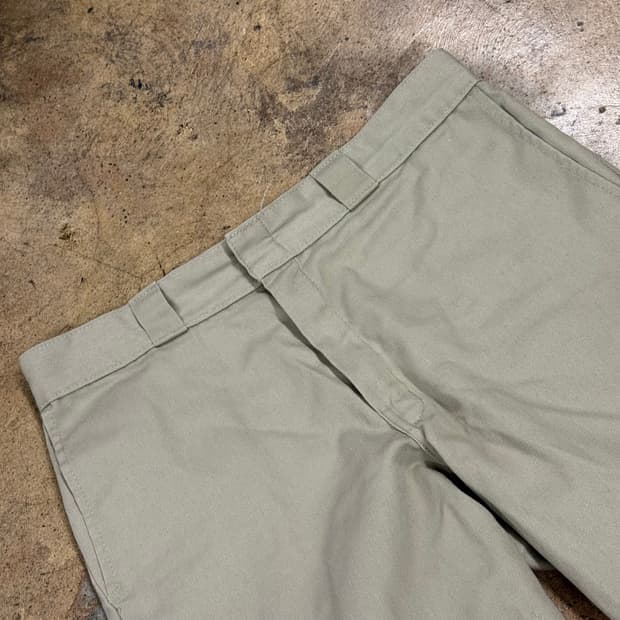 [정품] 베이지색 기본 면바지 b14