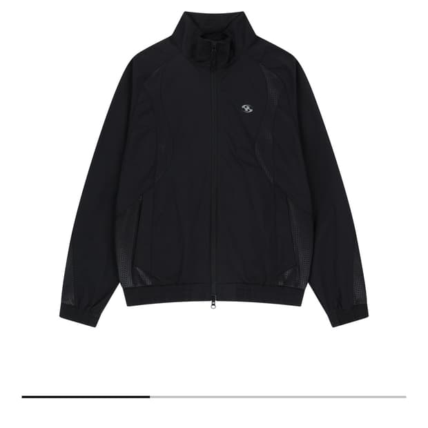 산산기어 25ss track jacket 블랙 1