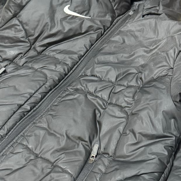 고전 나이키 스우시 롱패딩