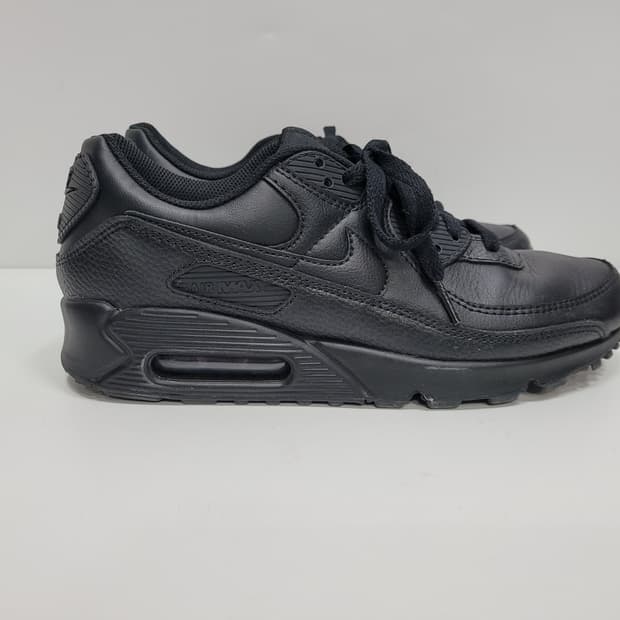 NIKE 22FW 에어맥스 90 LTR 블랙 레더/265 (추천260)