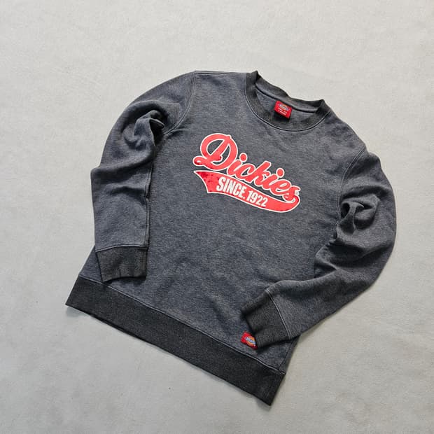 S 디키즈 로고 맨투맨 0323Y