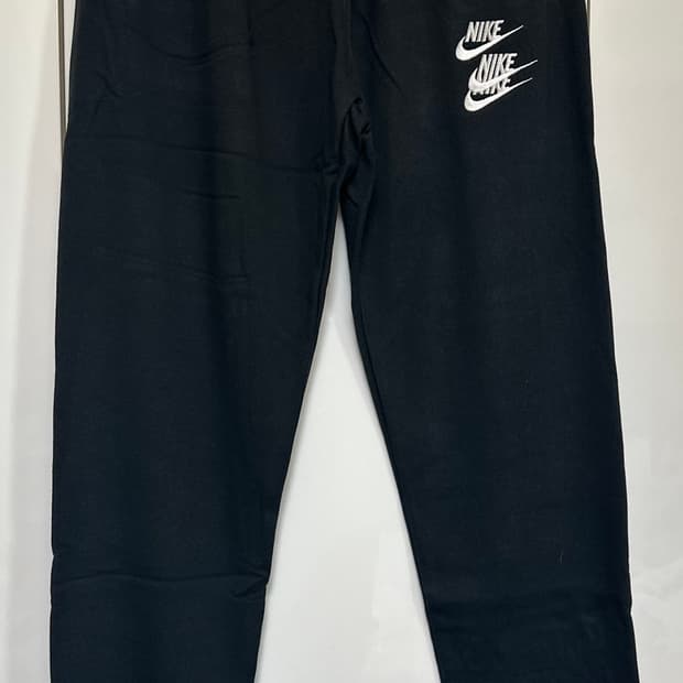 나이키 월드투어 트리플 로고 조거팬츠 블랙