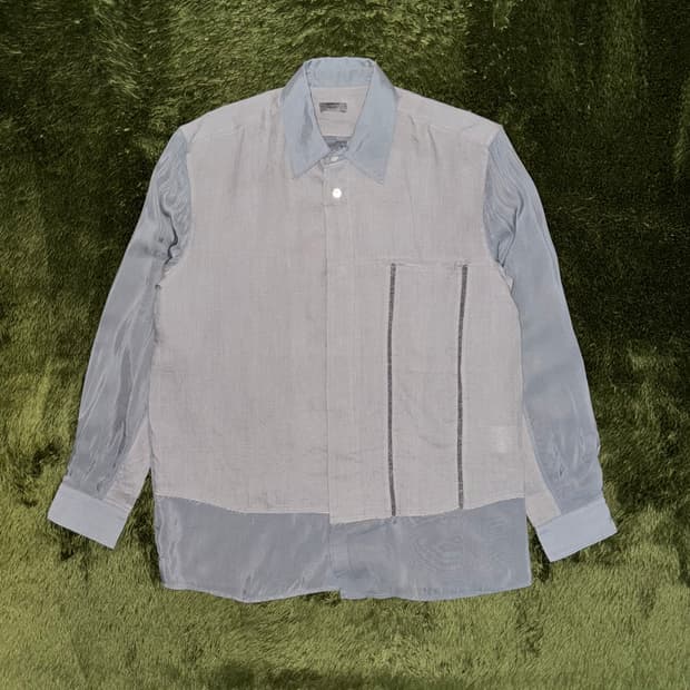 [3] XLIM 엑슬림 EP.5 01 큐프라 릴렉스 핏 셔츠 그레이