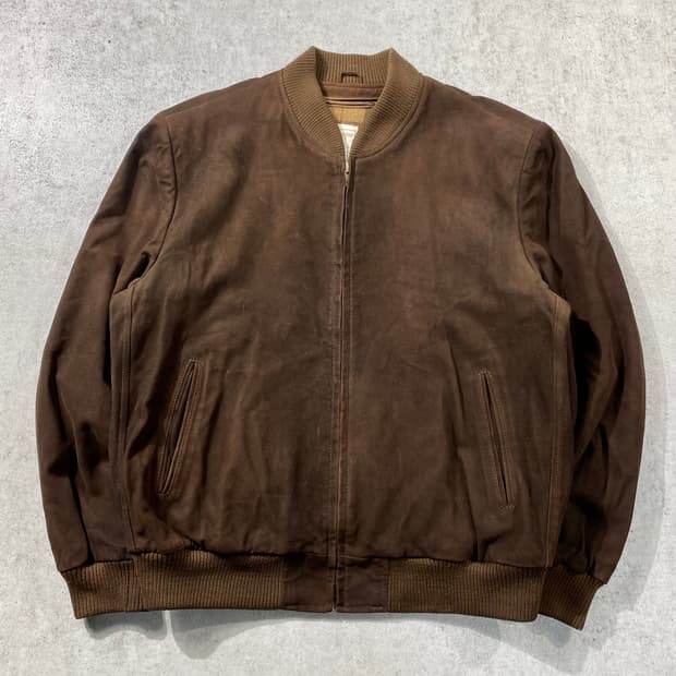 [XL] 80s London Fog 런던포그 고트스킨 스웨이드 자켓