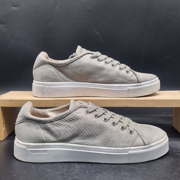 블랙스톤 가죽스니커즈 38 245