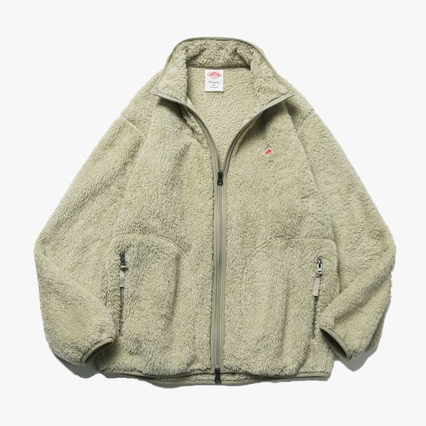 DANTON - HIGH NECK FLEECE ZIP UP