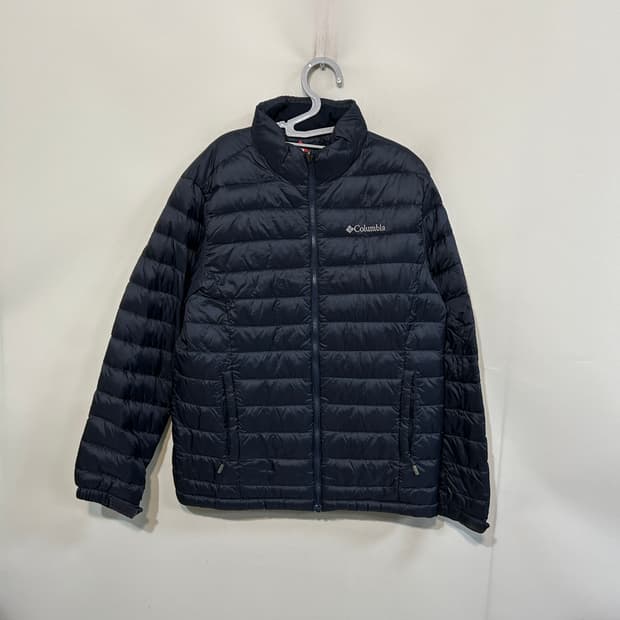 컬럼비아 남성 거위털 발열 경량패딩 100
