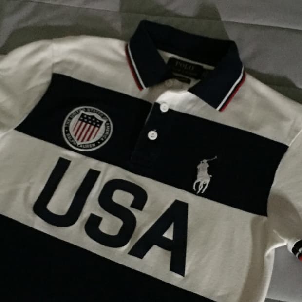 폴로 랄프로렌 USA 반팔카라티 S