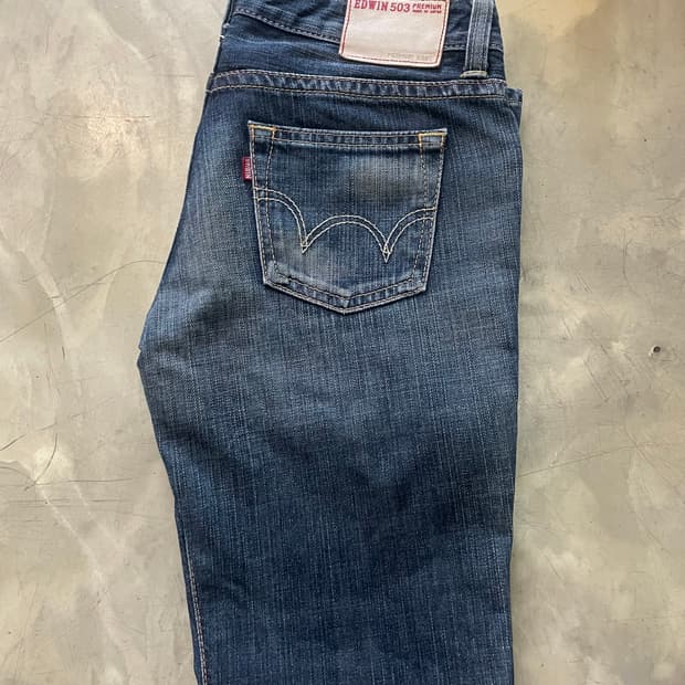 EDWIN 에드윈 MADE IN JAPAN 503 부츠컷 28x28
