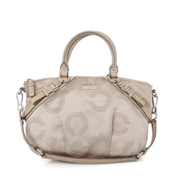 코치 매디슨 소피아 사첼백 시그니처 숄더 토트백 G1093