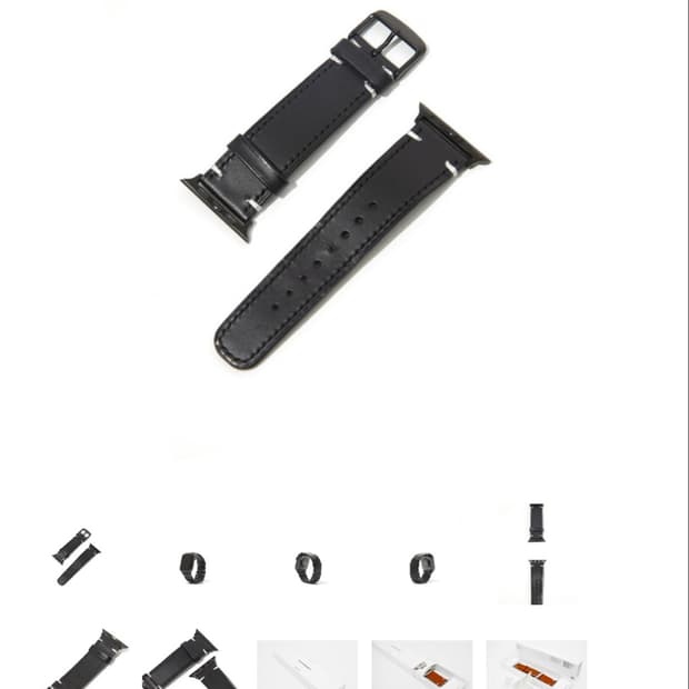 월스와이드무브먼트 스트랩 (Black & Black)