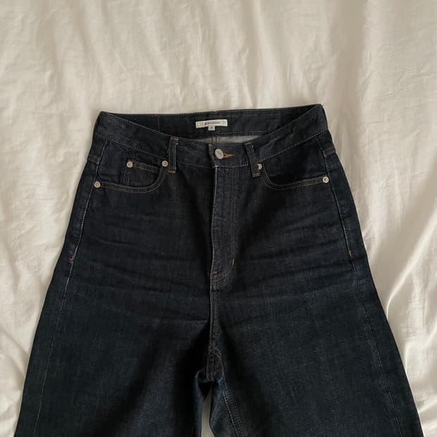 문달 셀비지 데님