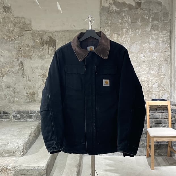 칼하트 C03 90’s 블랙 워크 자켓
