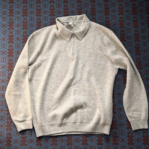 니트 집업 (they)