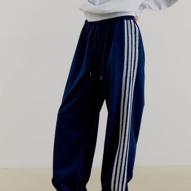 오피쉬 래이스 트랙 팬츠