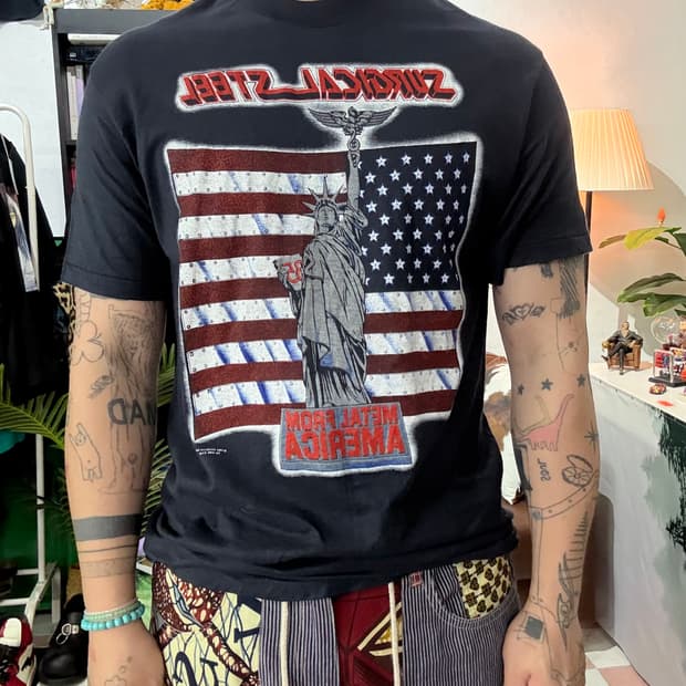 TTF✳️80-90‘s band T / surgical steel