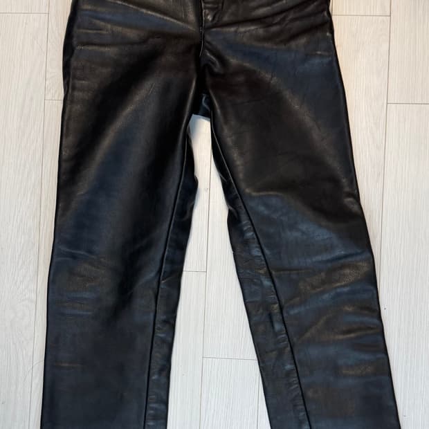 밴슨 레더 팬츠