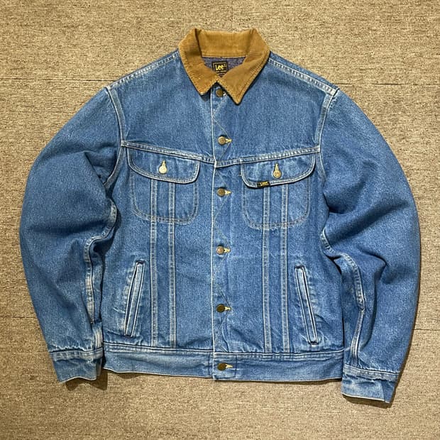 (L) 80s USA Lee 리 스톰라이더 데님 자켓