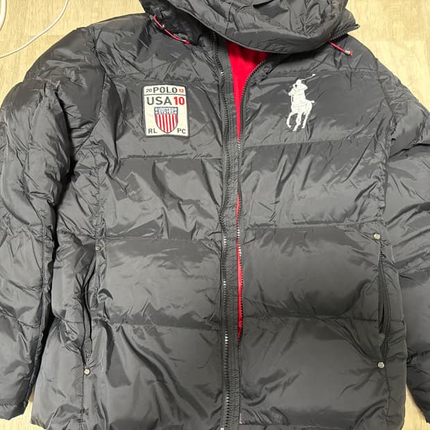 폴로 빈티지 패딩 L