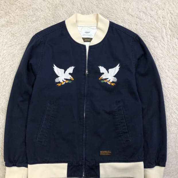 에스피오나지 베테랑 블루종 자켓/#2518