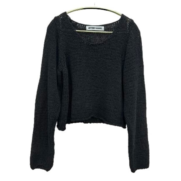 엣더 베이글 커버업 니트 