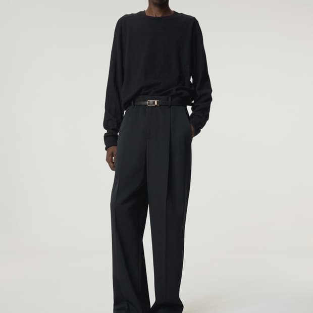 렉토 25fw 턱 디테일 울 팬츠 슬랙스 M사이즈 판매