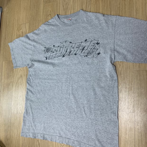 XL)Supreme 슈프림 03 그래피티 반팔티