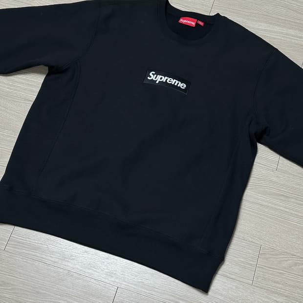 슈프림 박스로고 맨투맨