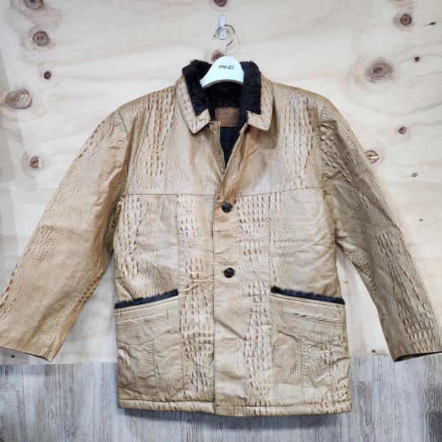 406) 위노하스터 Cavial winohaster 악어가죽 무스탕 자켓