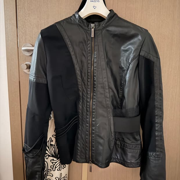 Dirk bikkembergs 04ss 가죽 자켓 