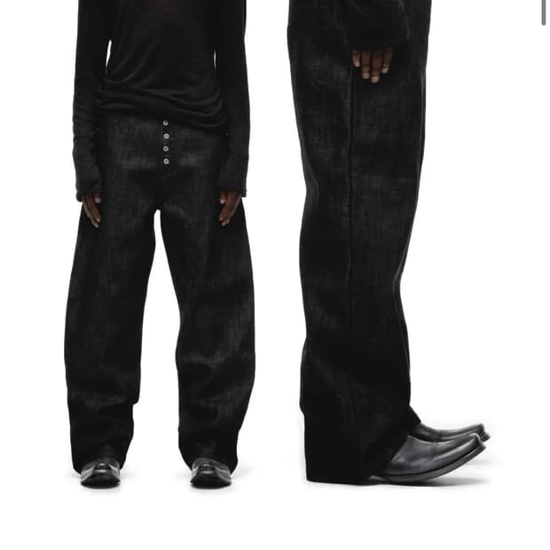 RAW DENIM JAPANESE REGULAR FIT BLACK 