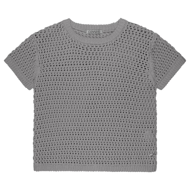 POING HALF KNIT GREY