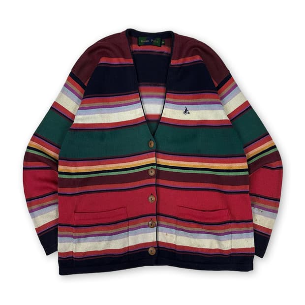 빈폴 스트라이프 가디건