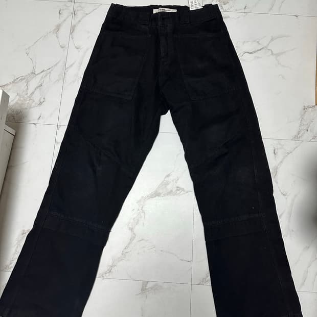 플라스틱 프로덕트 웨이브 지퍼 팬츠 S