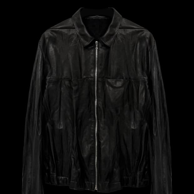 san263-1 zip leather jacket m사이즈