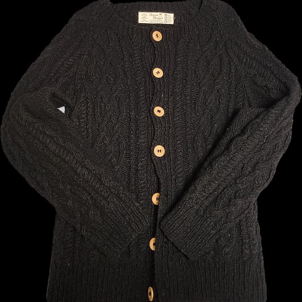 아테나 디자인 울 니트웨어 가디건