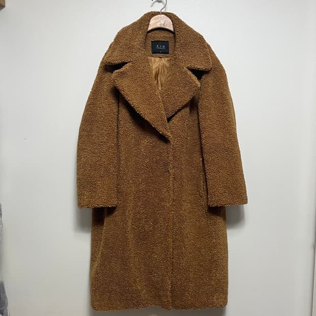 지오 송지오 뽀글이 코트 