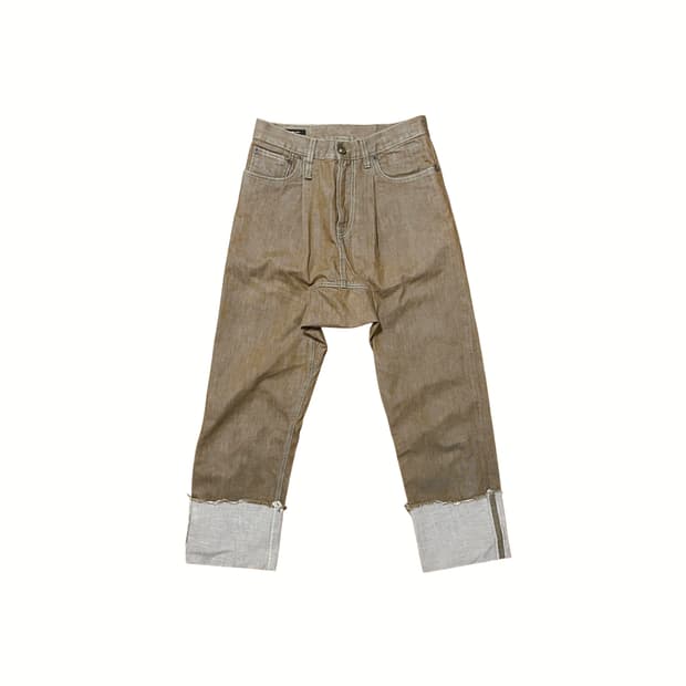 R13 High Rise Straight Leg Jeans