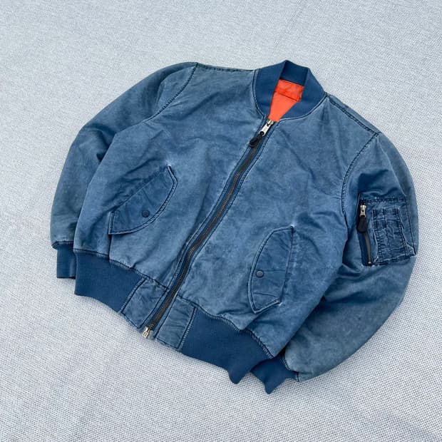 VINTAGE AIR FORCE TYPE MA-1 JACKET
