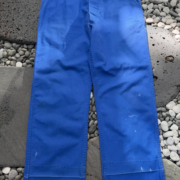 1960s Bordeaux FADED 60s빈티지 프렌치워크팬츠